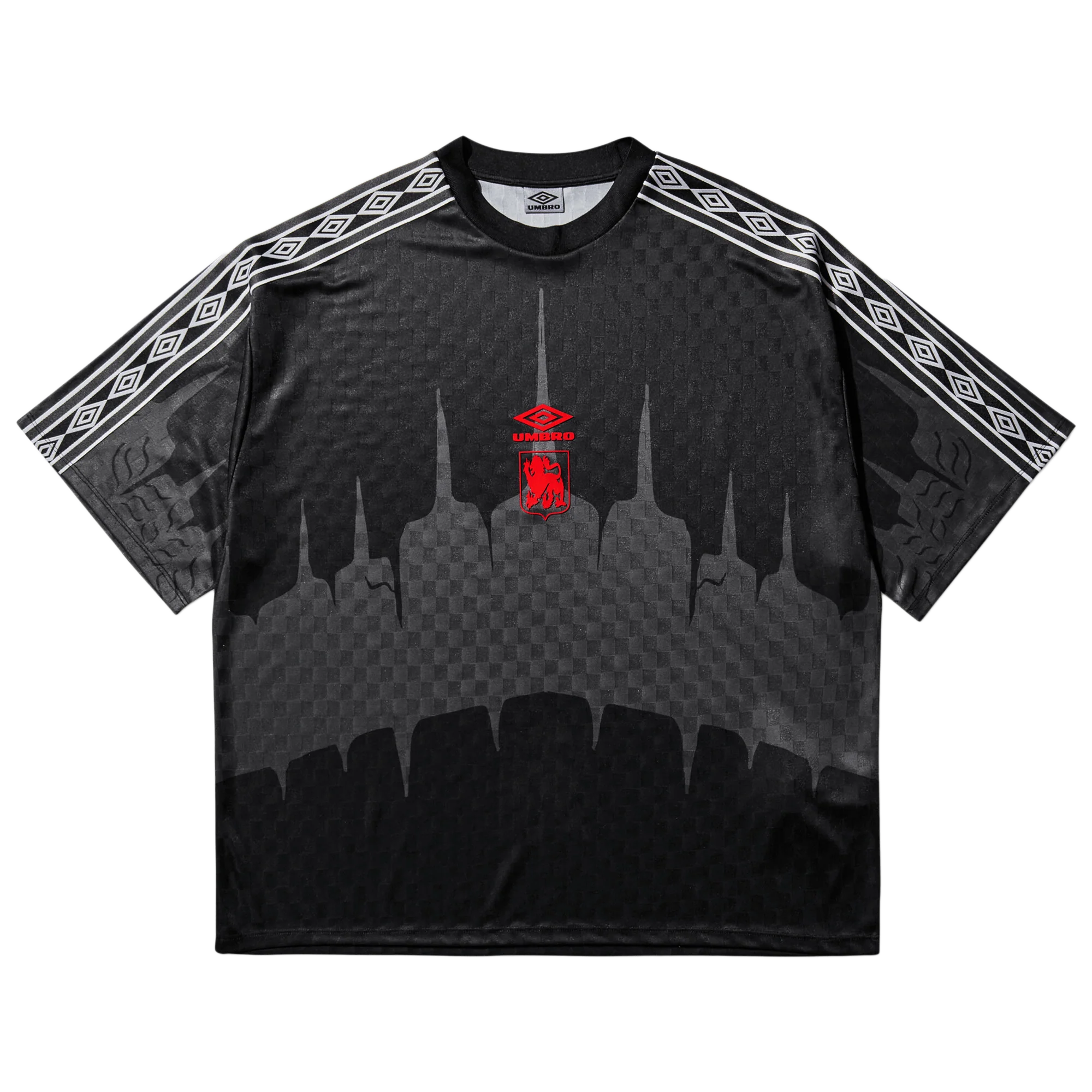 Umbro History Tape Kit Black Red Anthracite