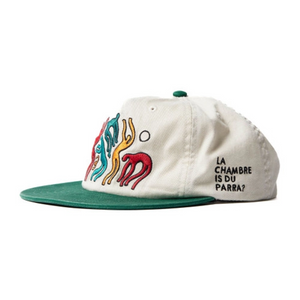 By Parra La Chambre Nuit 6 Panel Hat Off White