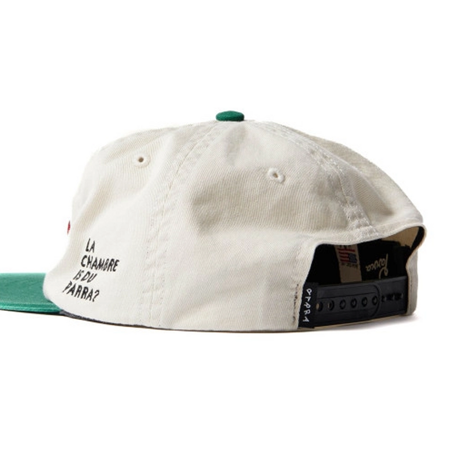 By Parra La Chambre Nuit 6 Panel Hat Off White