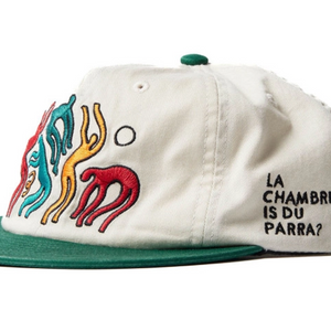 By Parra La Chambre Nuit 6 Panel Hat Off White