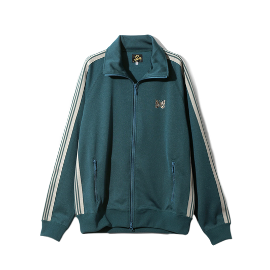 Needles Track Jacket Poly Smooth Green