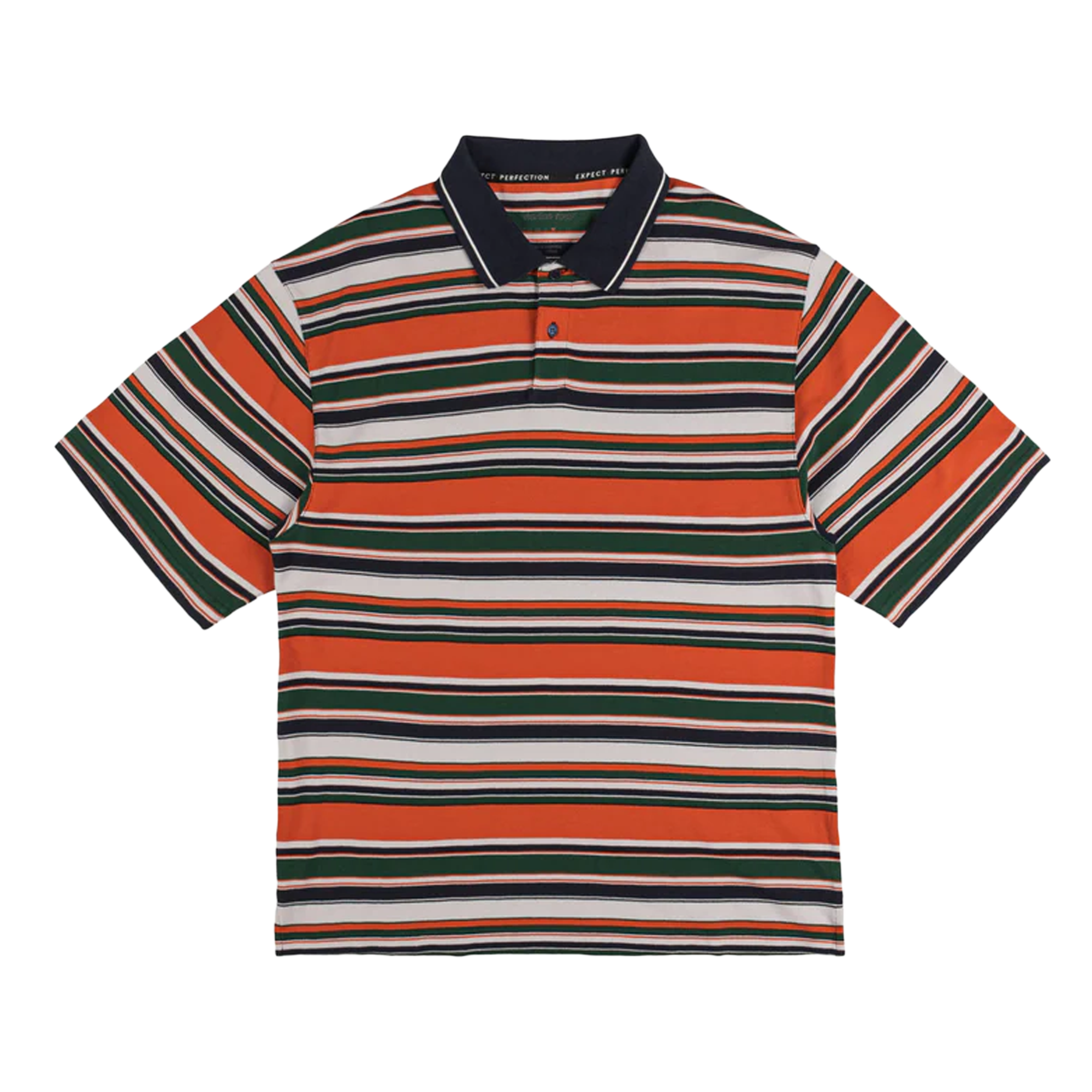 Martine Rose Oversized Polo Green/Orange