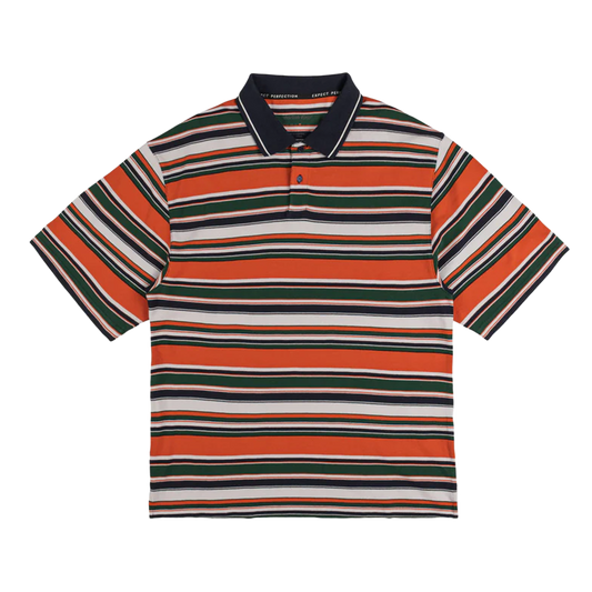 Martine Rose Oversized Polo Green/Orange