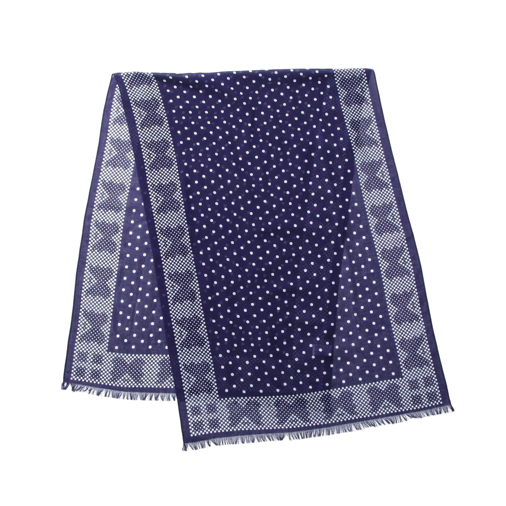 Needles Stole Cotton Gauze Eggplant