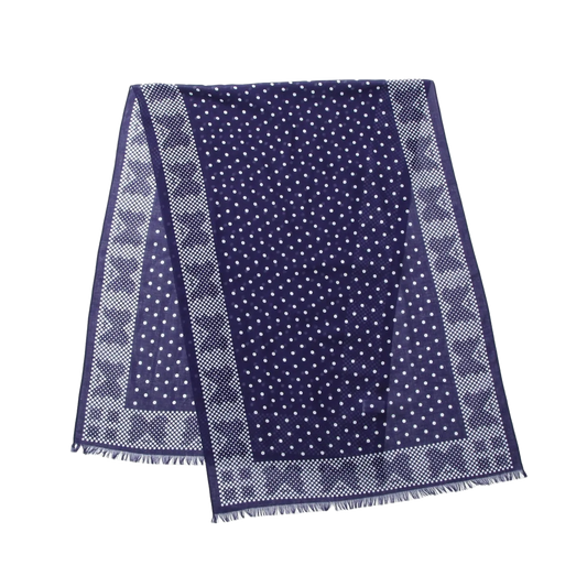 Needles Stole Cotton Gauze Eggplant