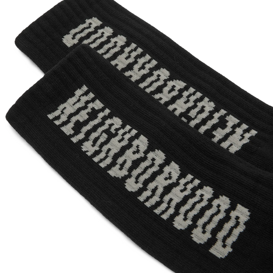 Neighborhood Shift Logo Socks Black 252WINH-UWM01