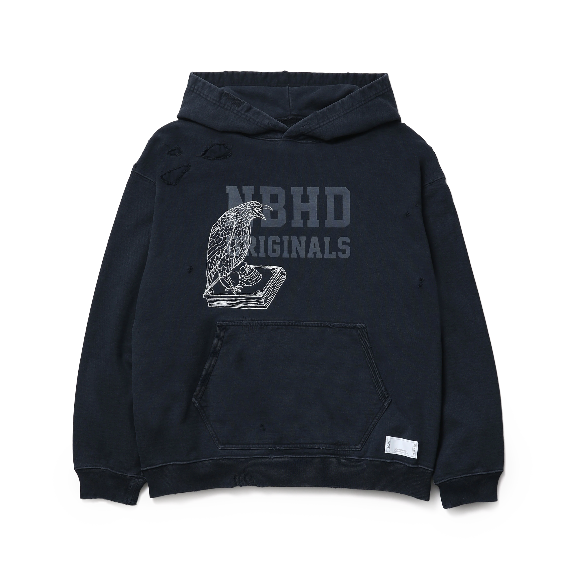Neighborhood Savage Sweat Hoodie Black