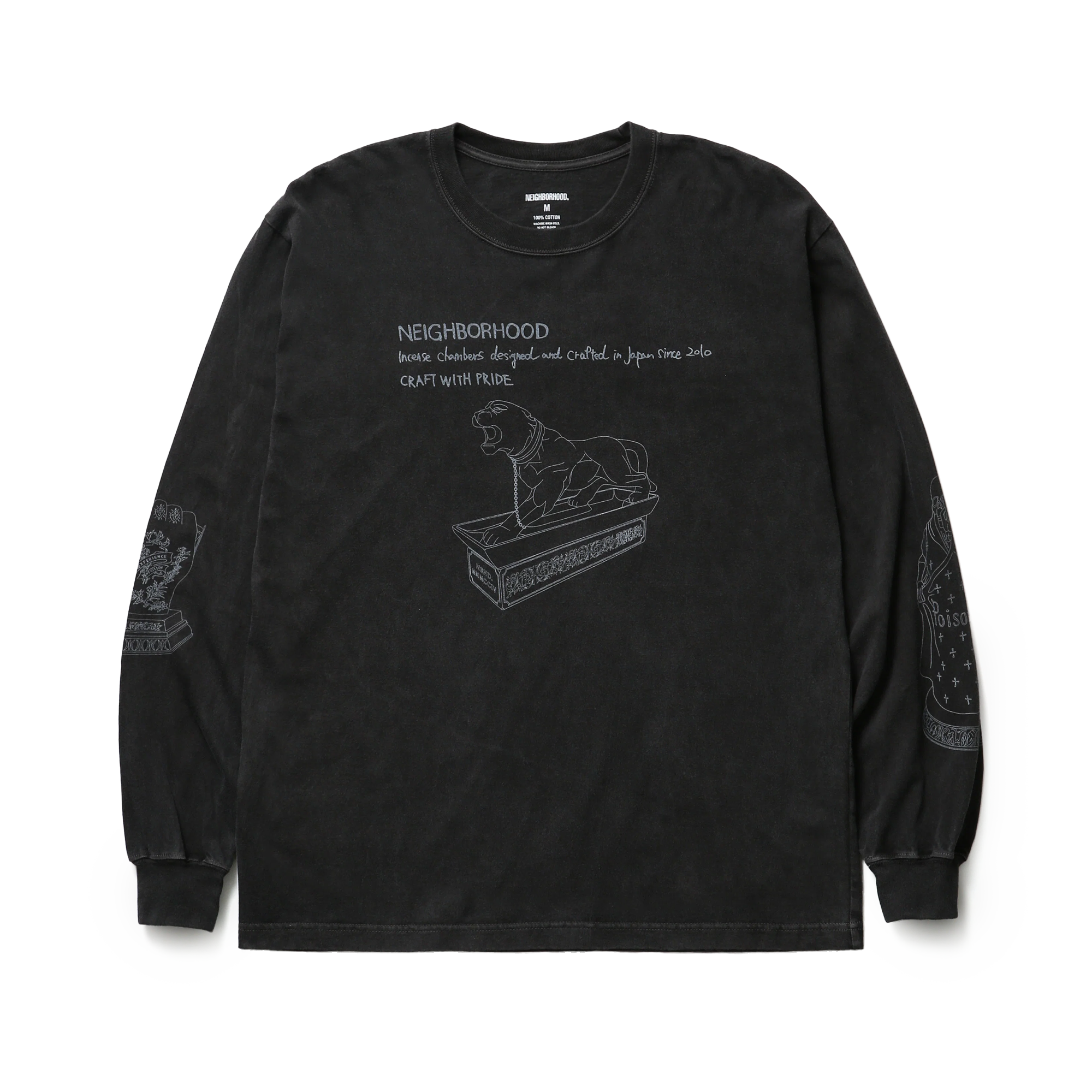 Neighborhood Nh T-Shirt L/S-8 Black