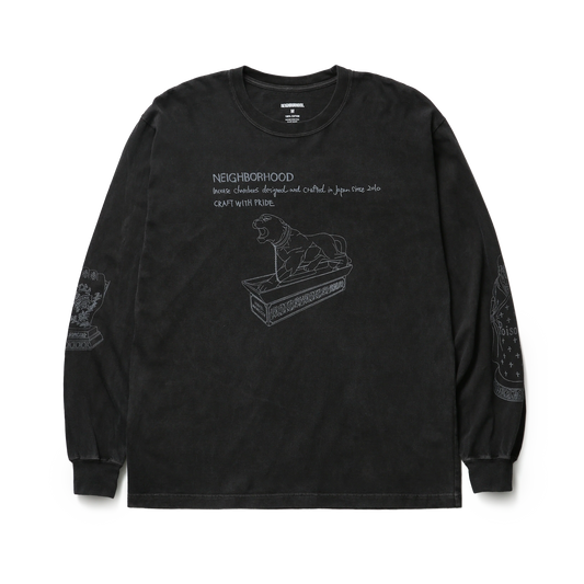 Neighborhood Nh T-Shirt L/S-8 Black