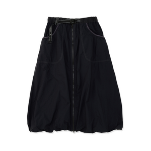 and wander Octa Fluffy Skirt Black