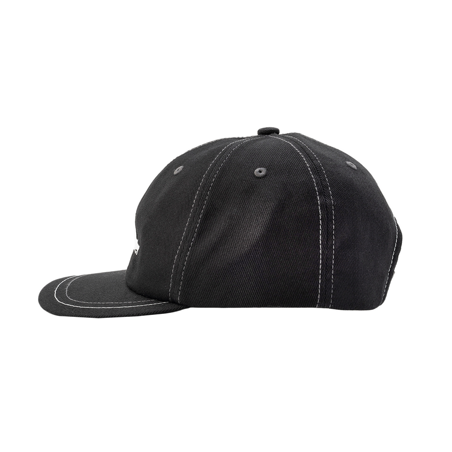 and wander Cotton Twill Cap Black