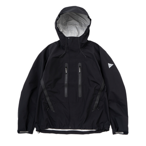 and wander 2.5L Hiker Rain Jacket Black