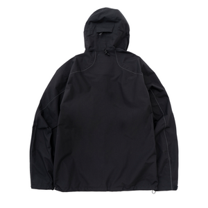 and wander 2.5L Hiker Rain Jacket Black