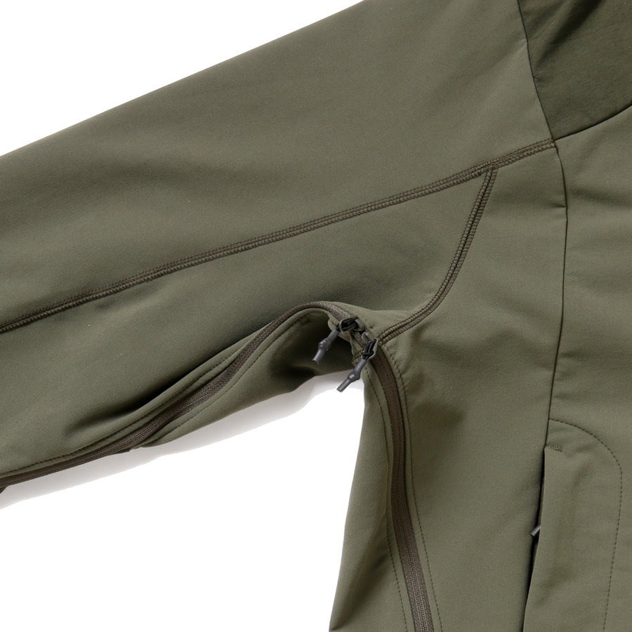 and wander Stretch Shell Jacket Khaki