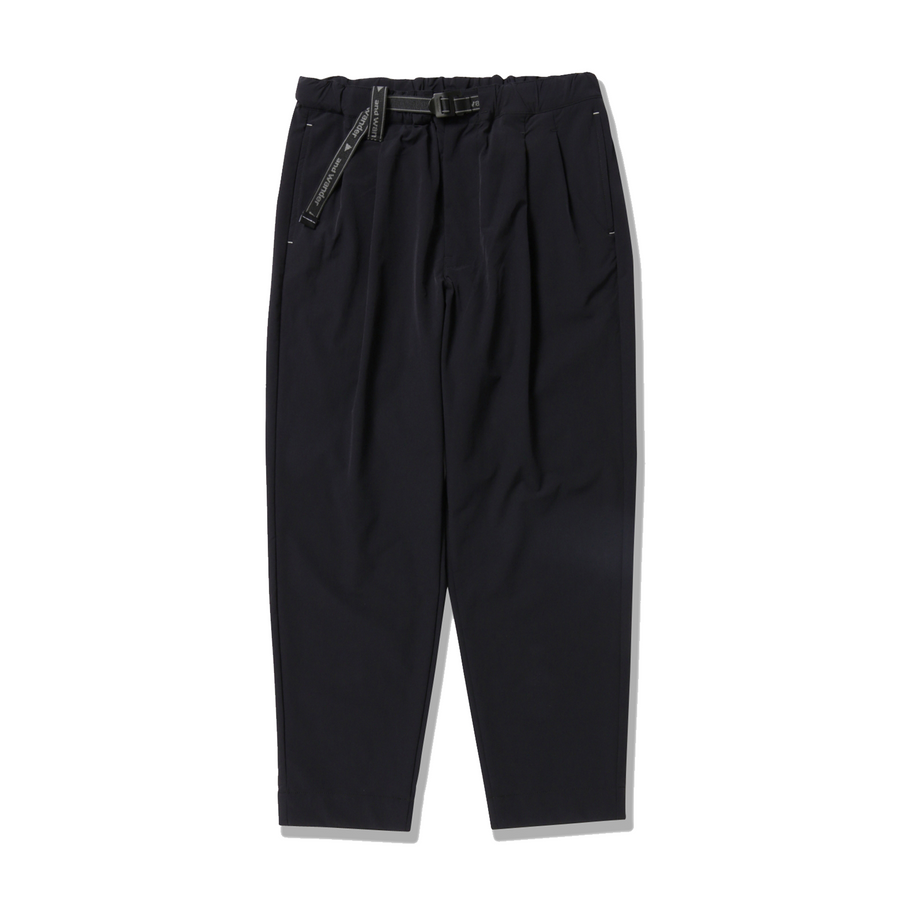 and wander Light W Cloth Pants Black