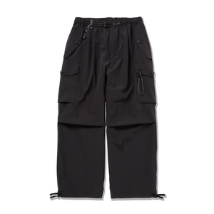 and wander Oversized Cargo Pants Black