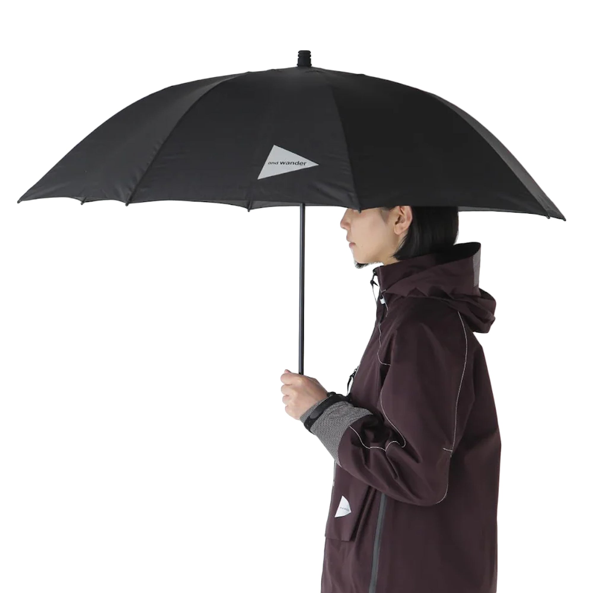 and Wander x Euroschirm Umbrella Black