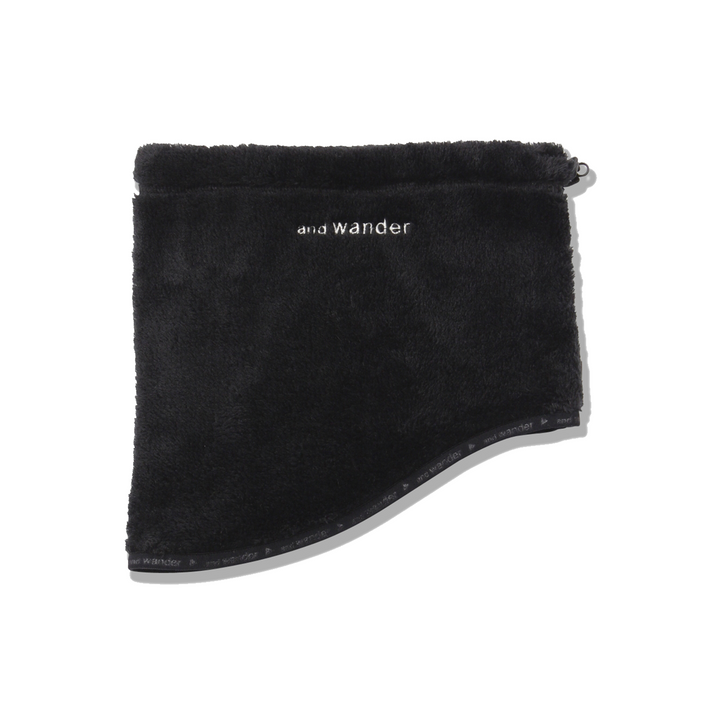 and wander High Loft Fleece Neck Warmer Black