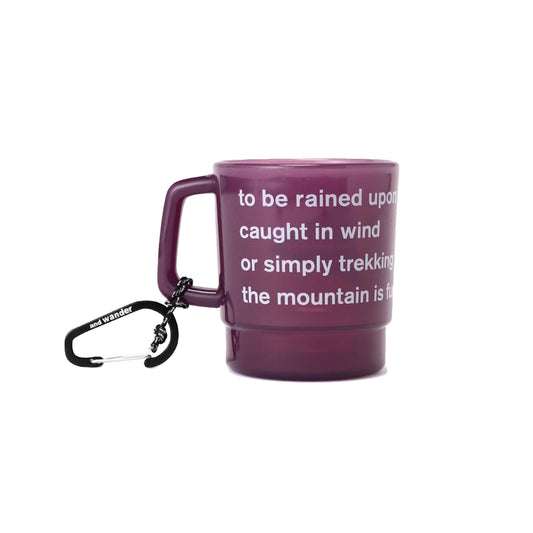 and Wander Logo PP Mug Beige