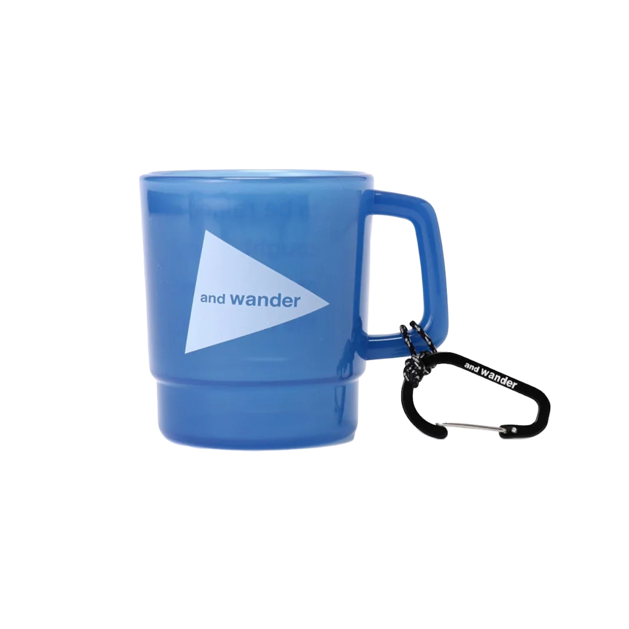 and Wander Logo PP Mug Blue