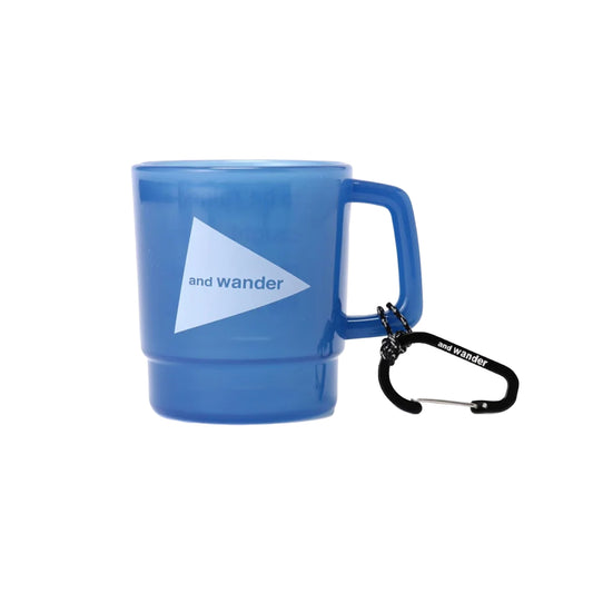 and Wander Logo PP Mug Blue