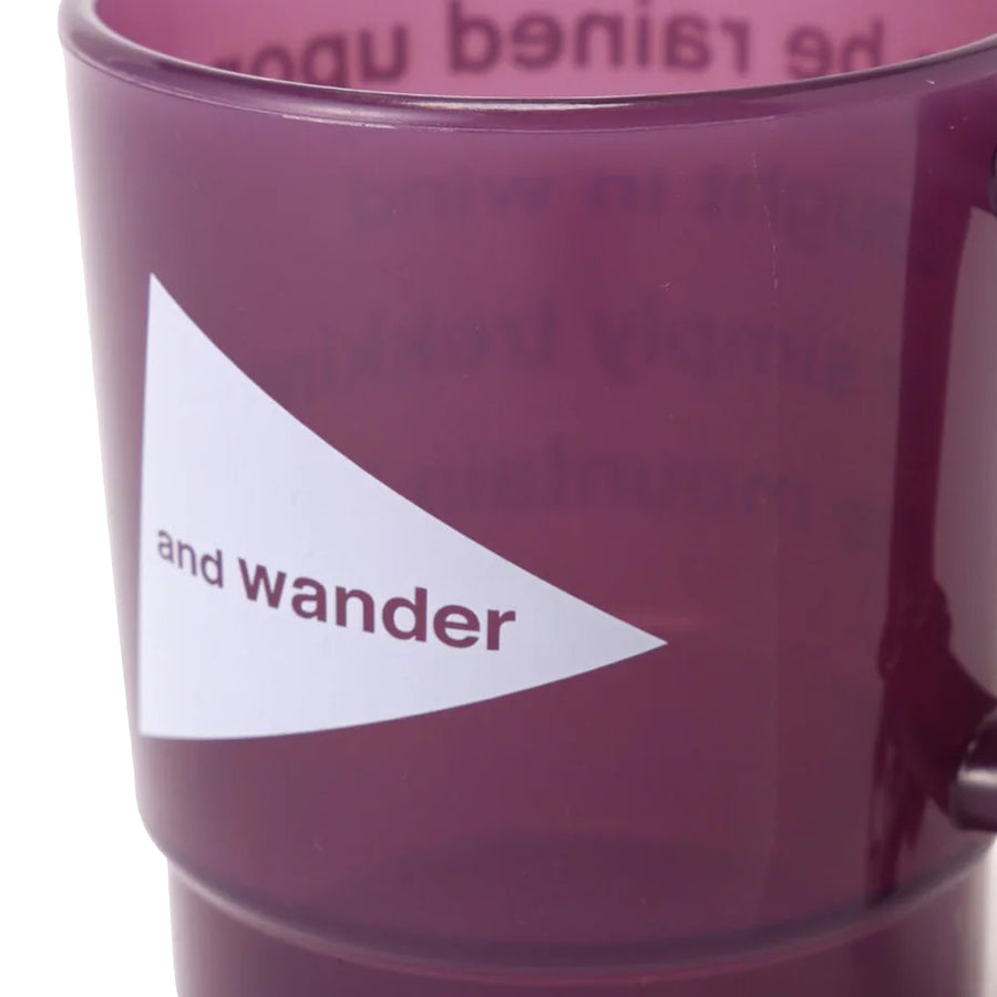 and Wander Logo PP Mug Purple