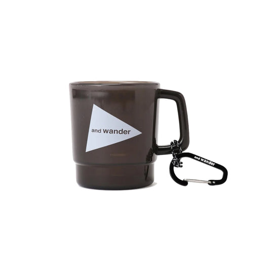 and Wander Logo PP Mug Black