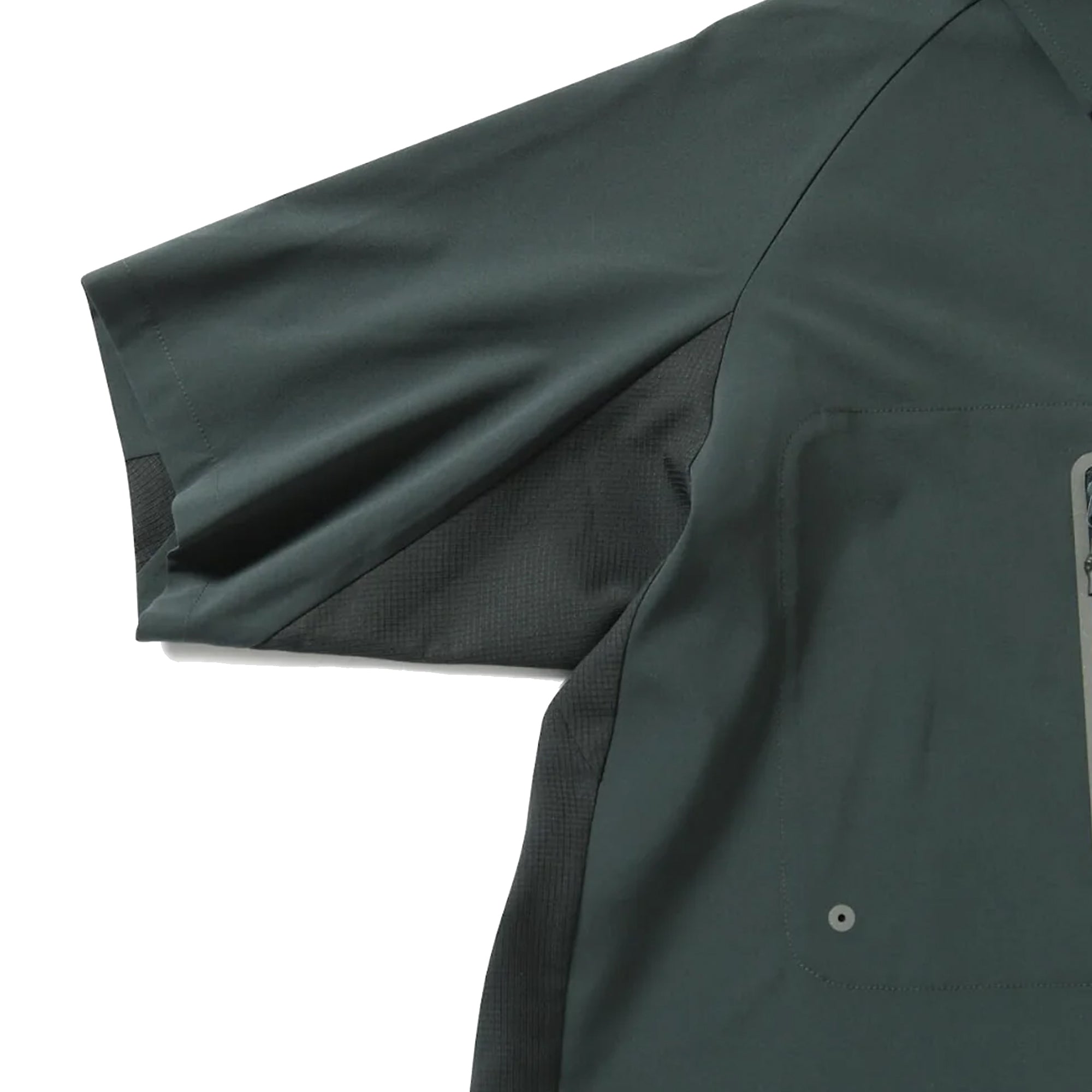 and Wander Tech Short Sleeve Shirt Dark Green