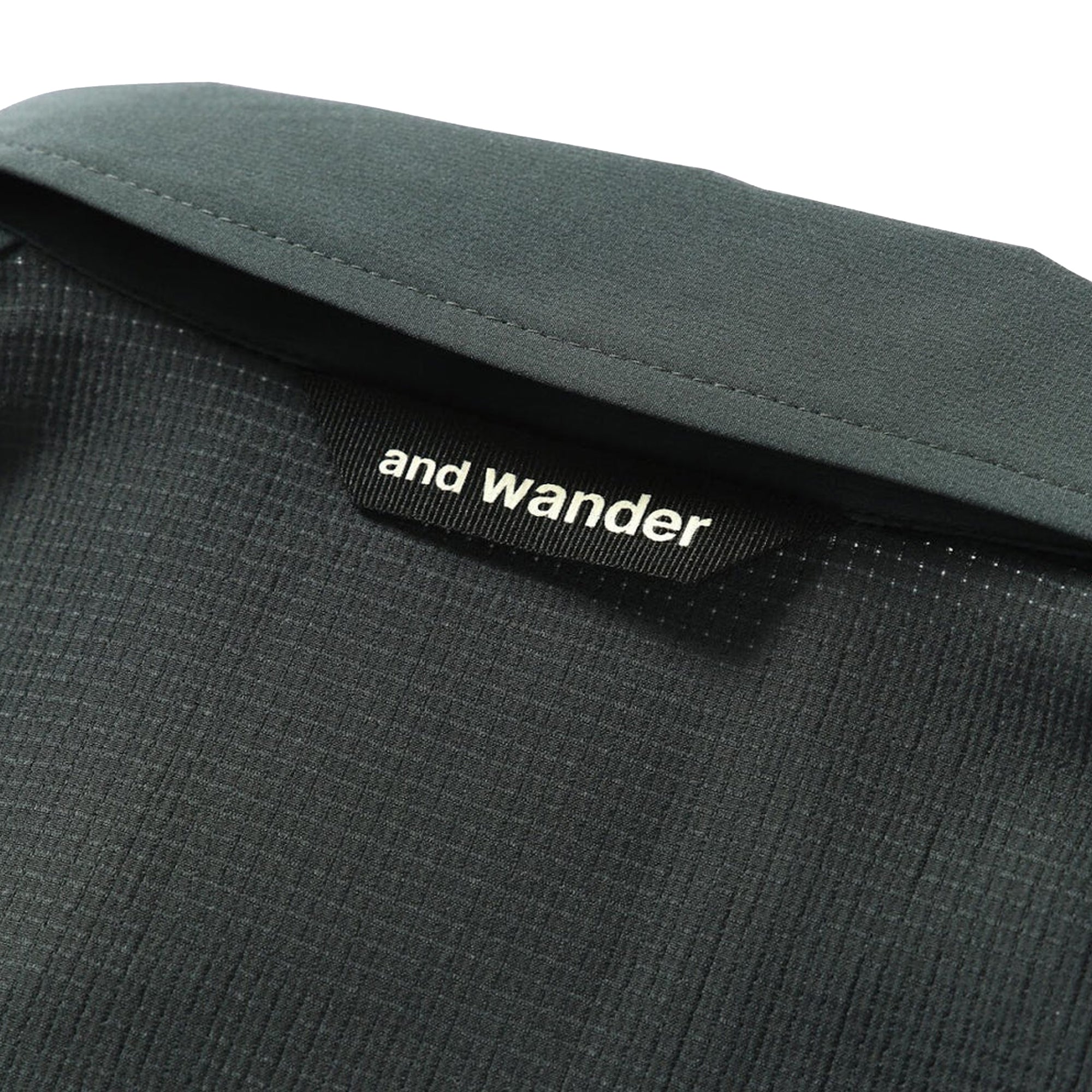 and Wander Tech Short Sleeve Shirt Dark Green