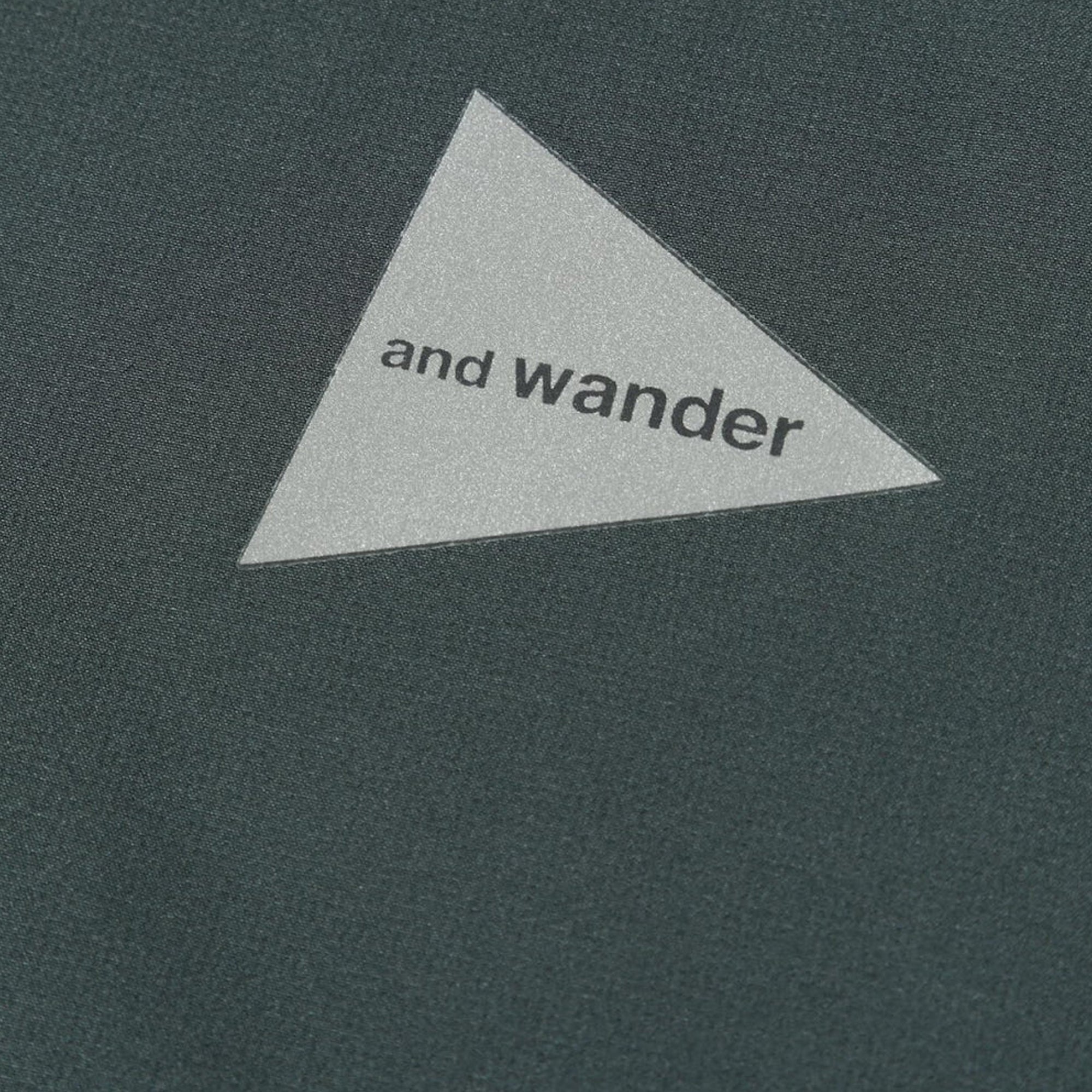 and Wander Tech Short Sleeve Shirt Dark Green