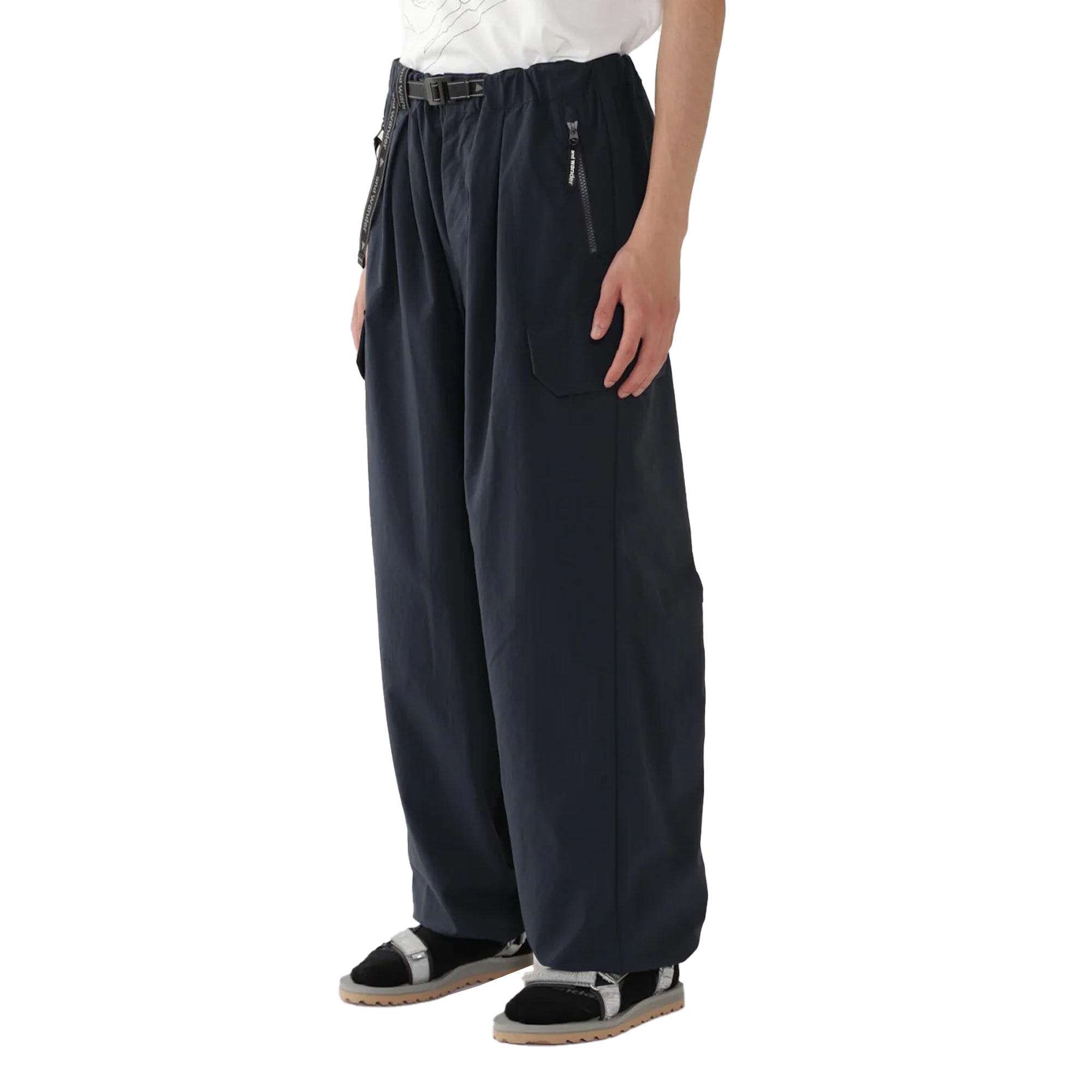 and Wander Twill Pants Dark Navy