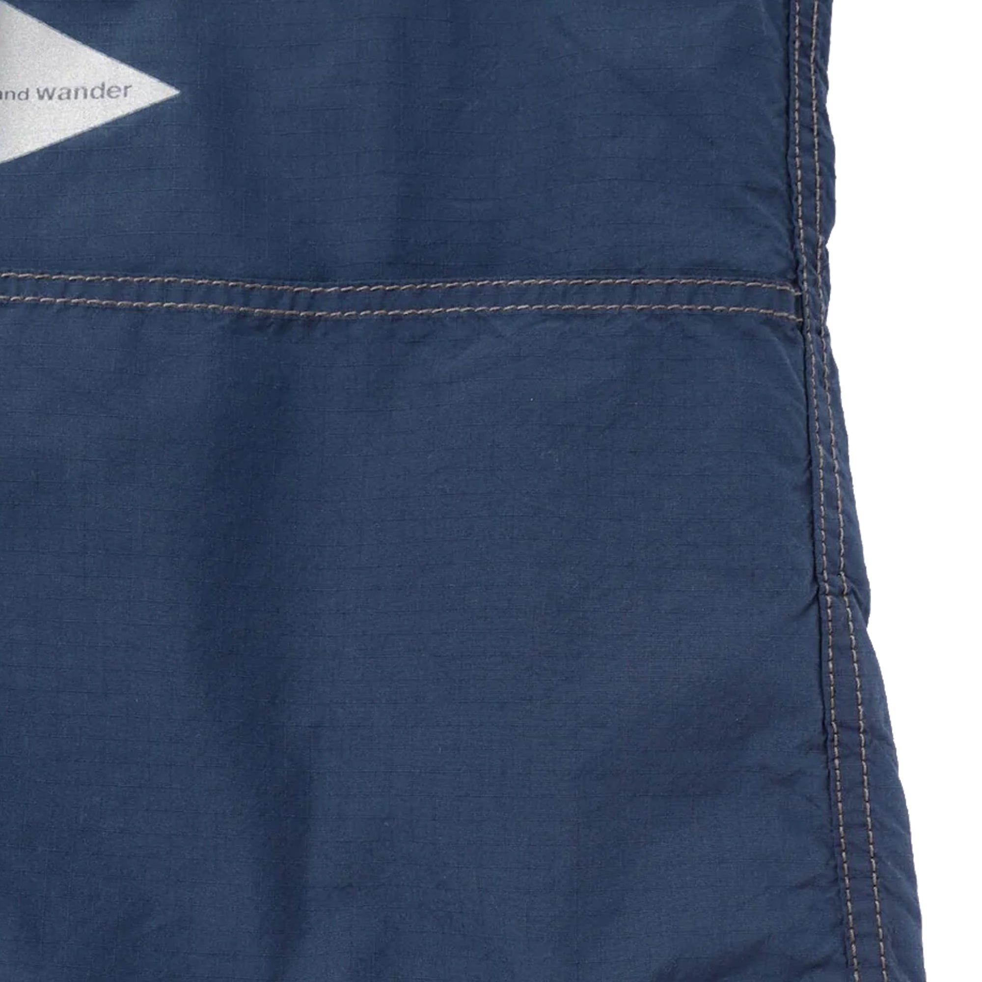 and Wander Cordura Cotton Rip Shirt Jacket Blue