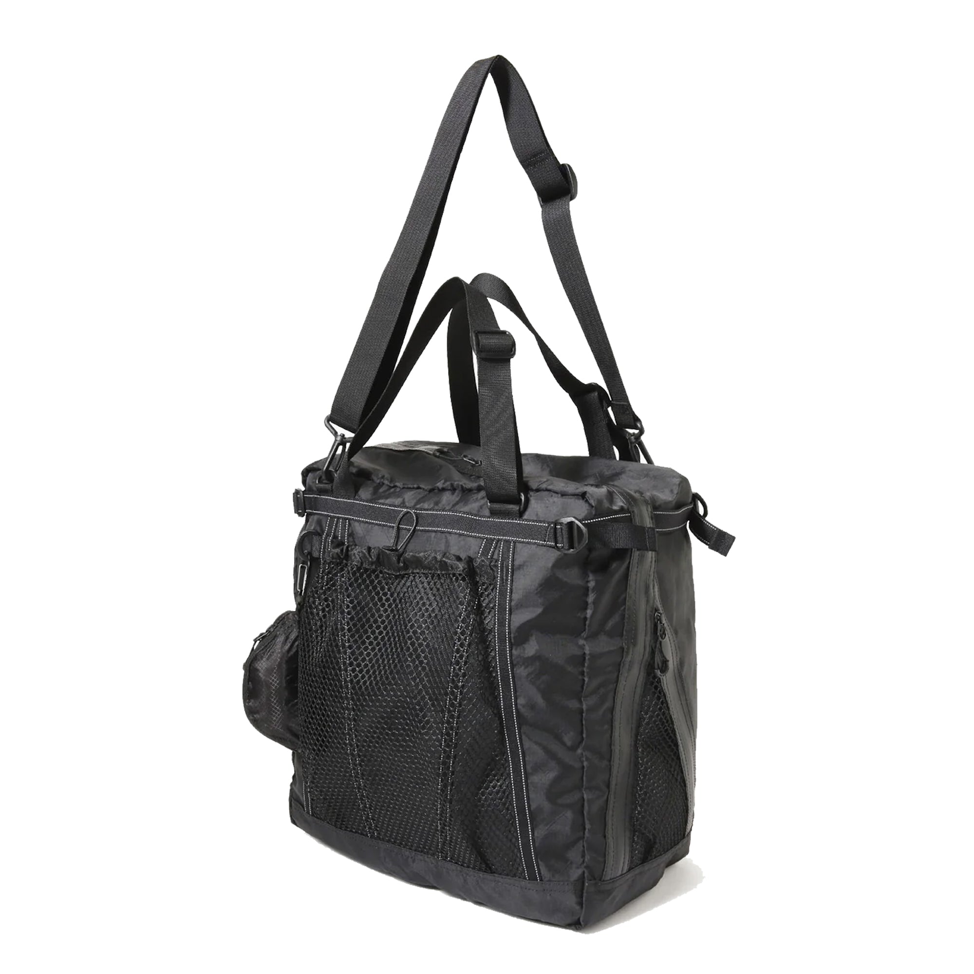 and Wander Ecopak 30L 3-Way Tote Bag Black