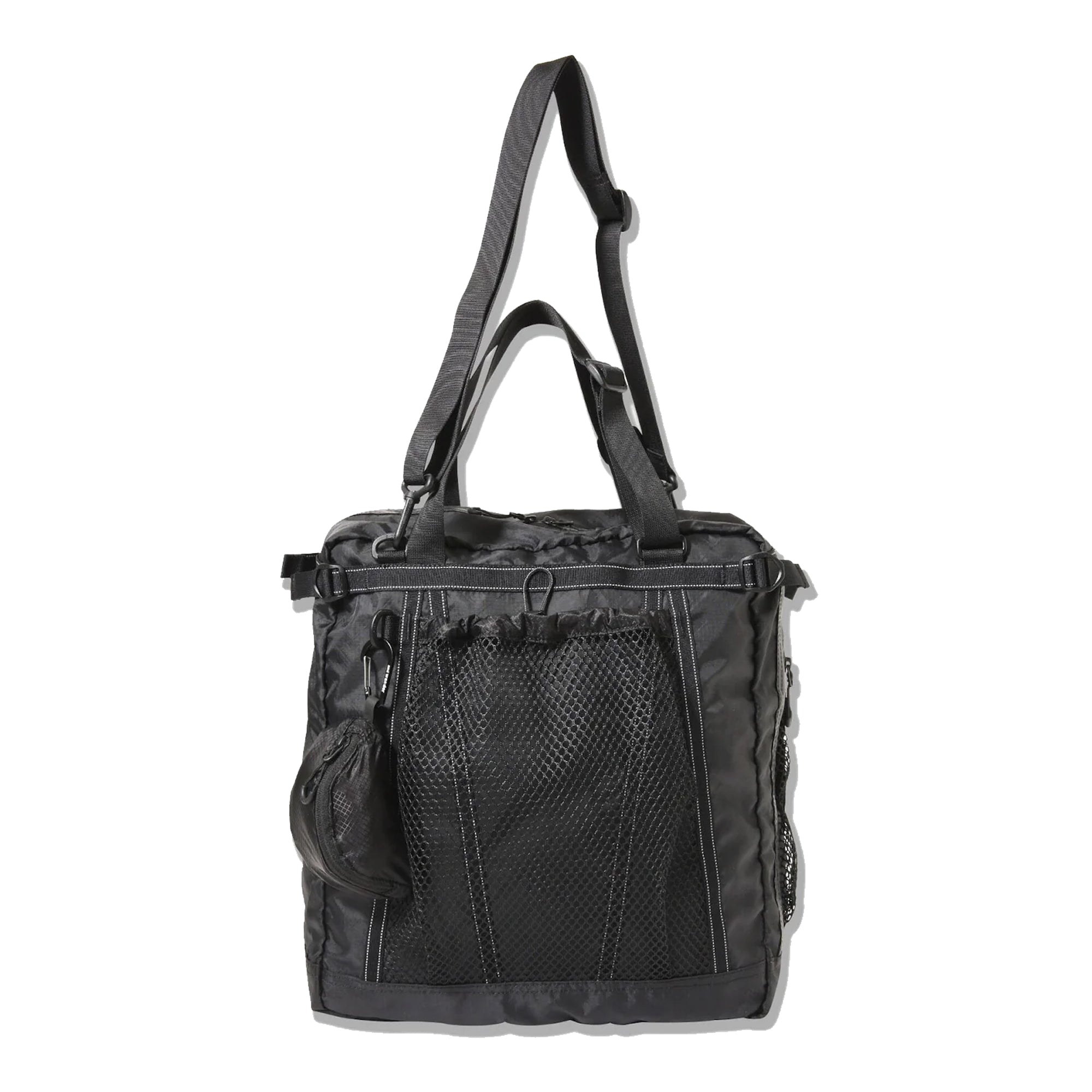 and Wander Ecopak 30L 3-Way Tote Bag Black