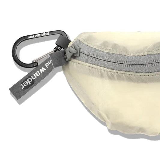and Wander Sil Mini Pouch Off White