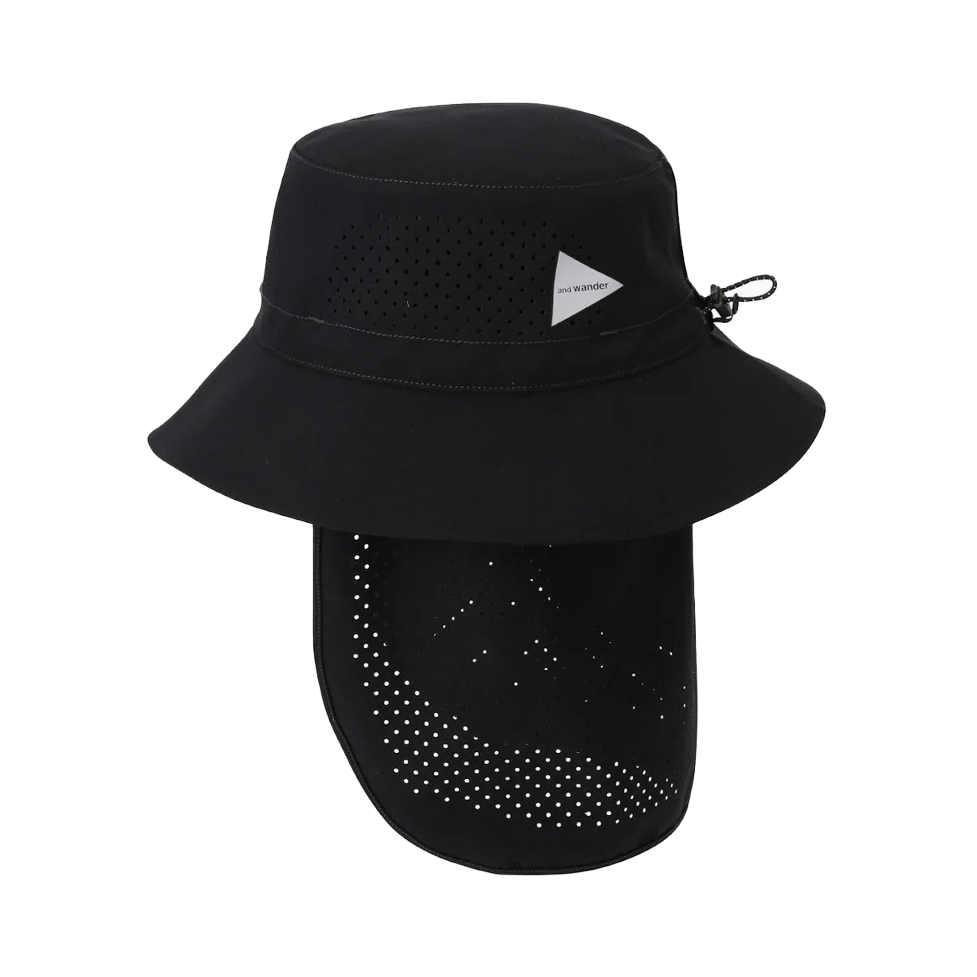 and wander Tech Hat Black