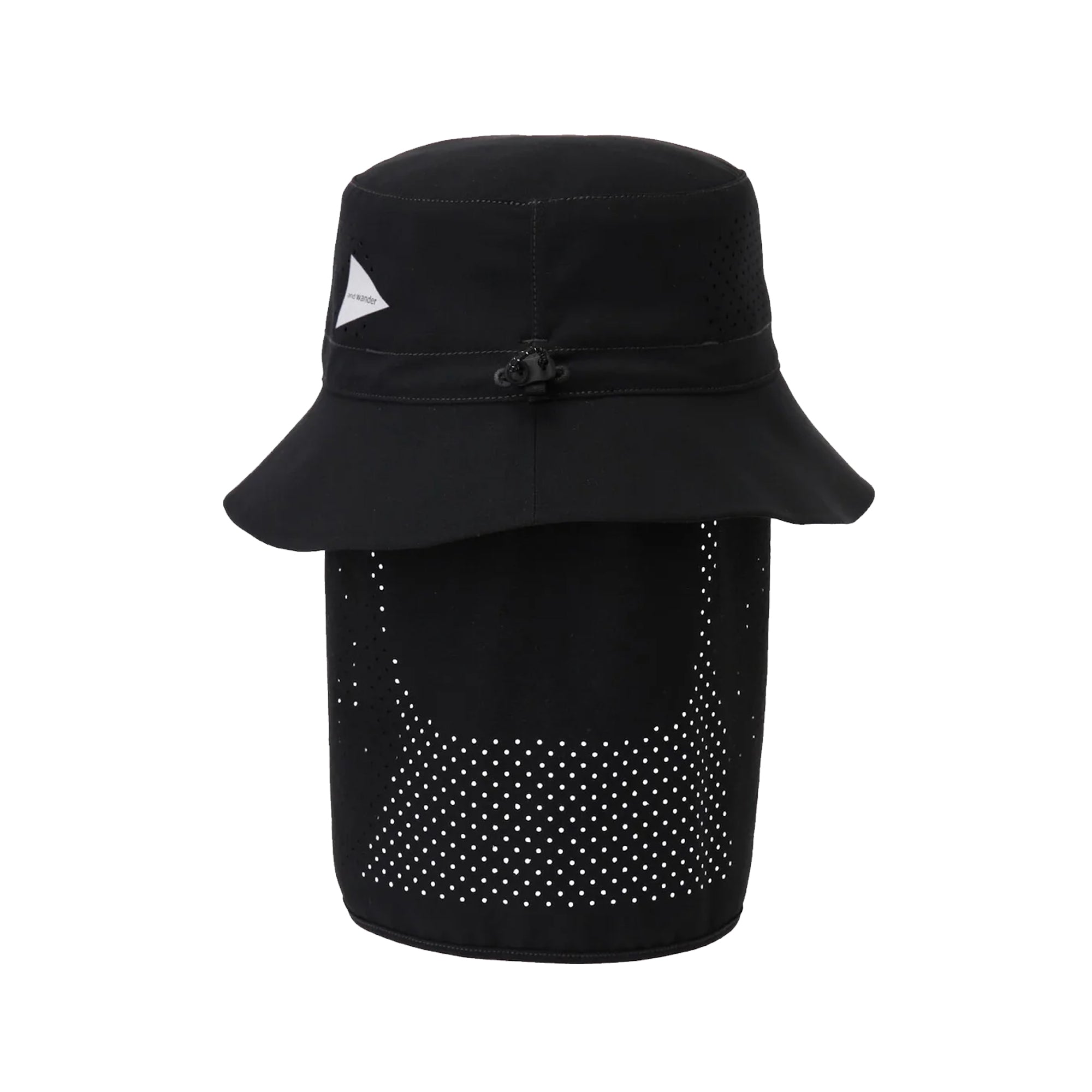and wander Tech Hat Black
