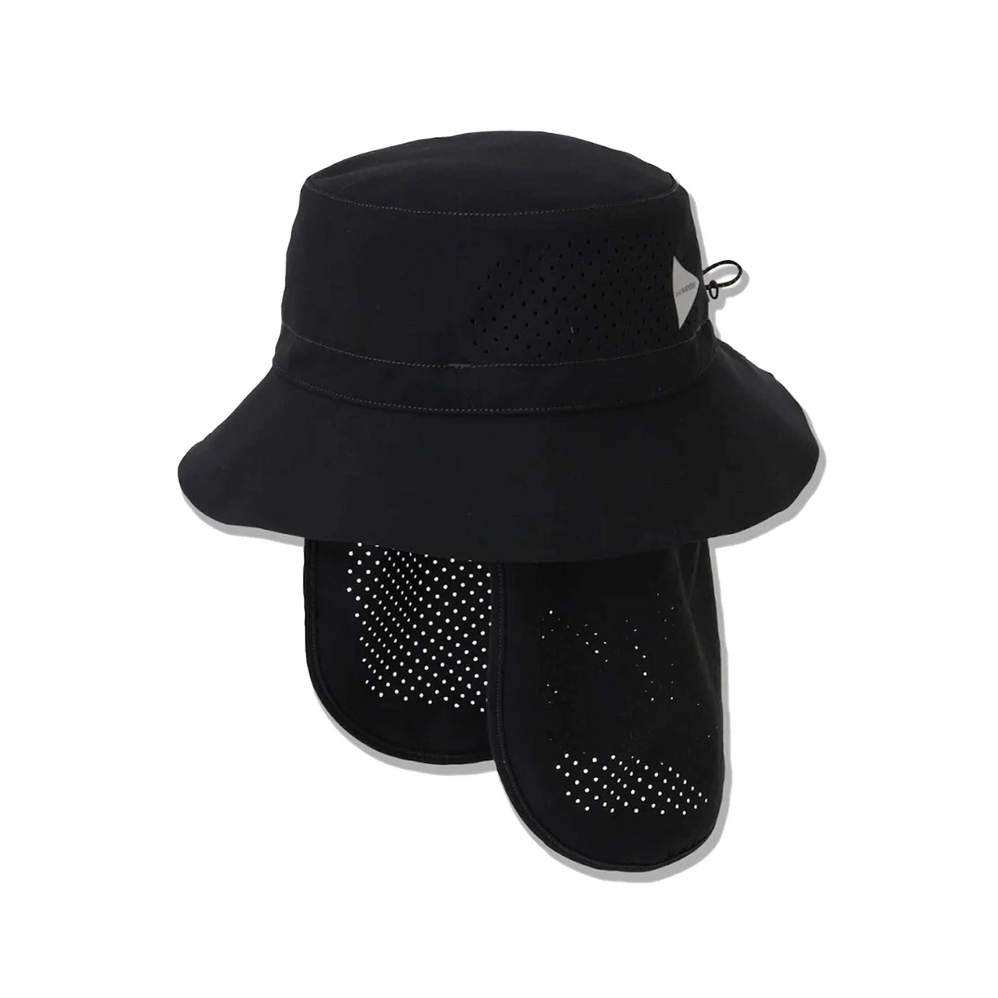 and wander Tech Hat Black