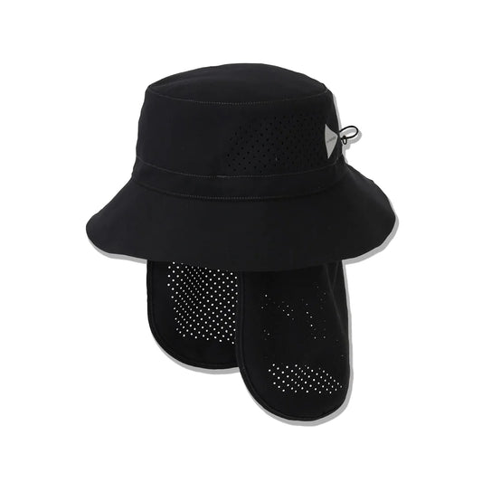 and wander Tech Hat Black