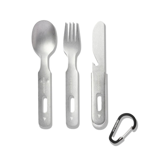 and Wander Cutlery Set Silver