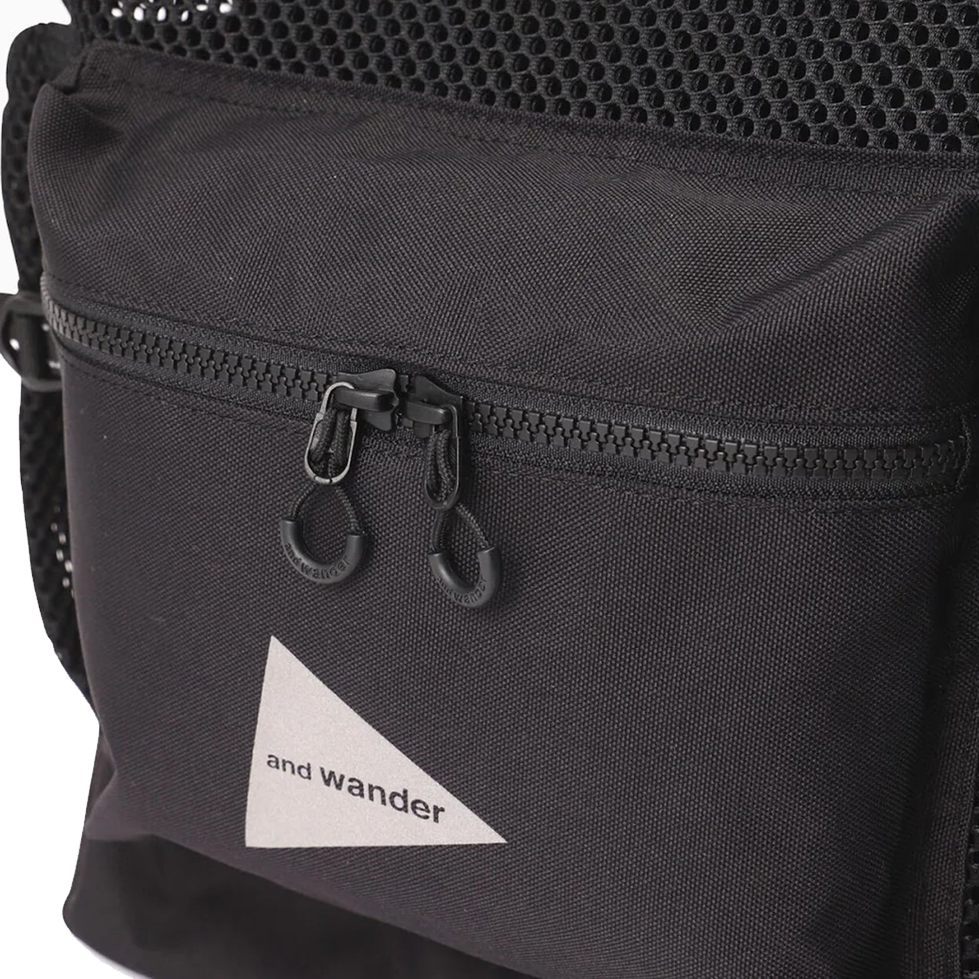 and Wander 3D Mesh 2-Way Tote Bag Black