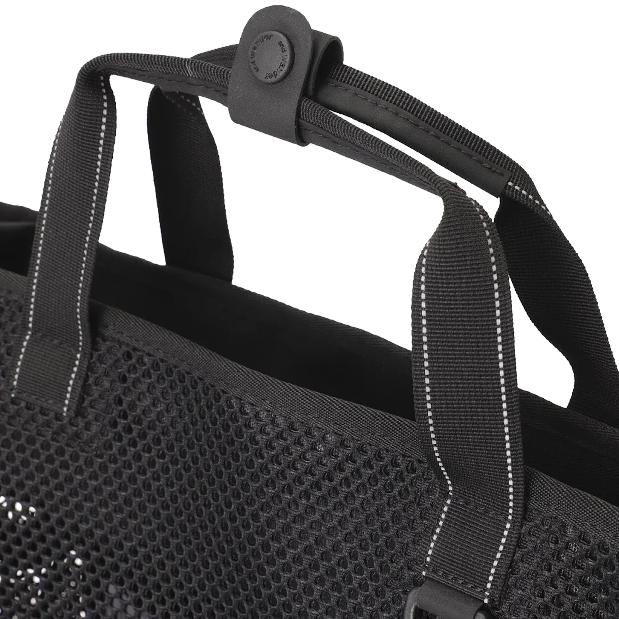 and Wander 3D Mesh 2-Way Tote Bag Black