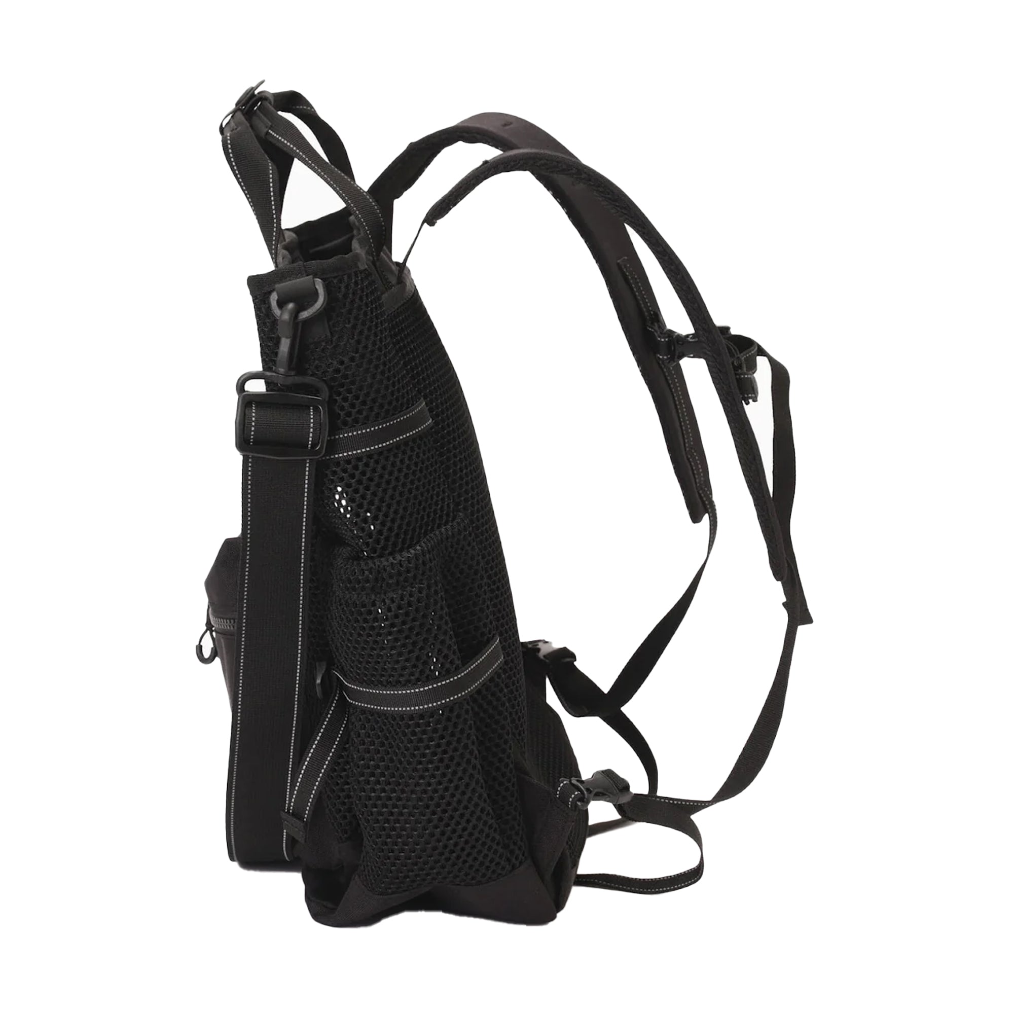 and Wander 3D Mesh 2-Way Tote Bag Black