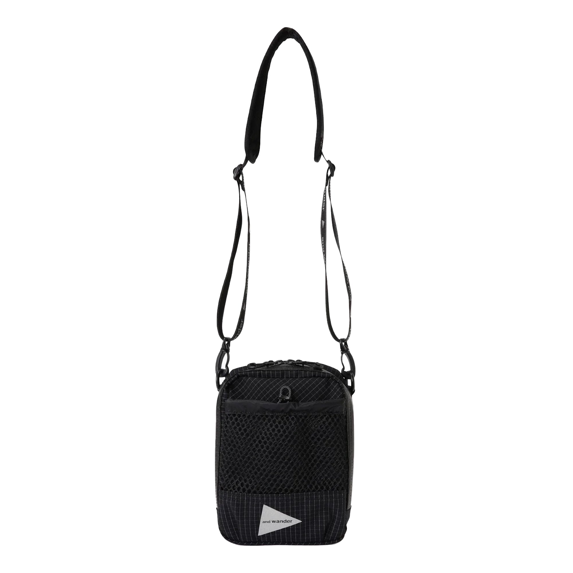 and Wander Reflective Rip Shoulder Pouch Black