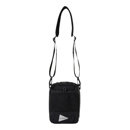 and Wander Reflective Rip Shoulder Pouch Black