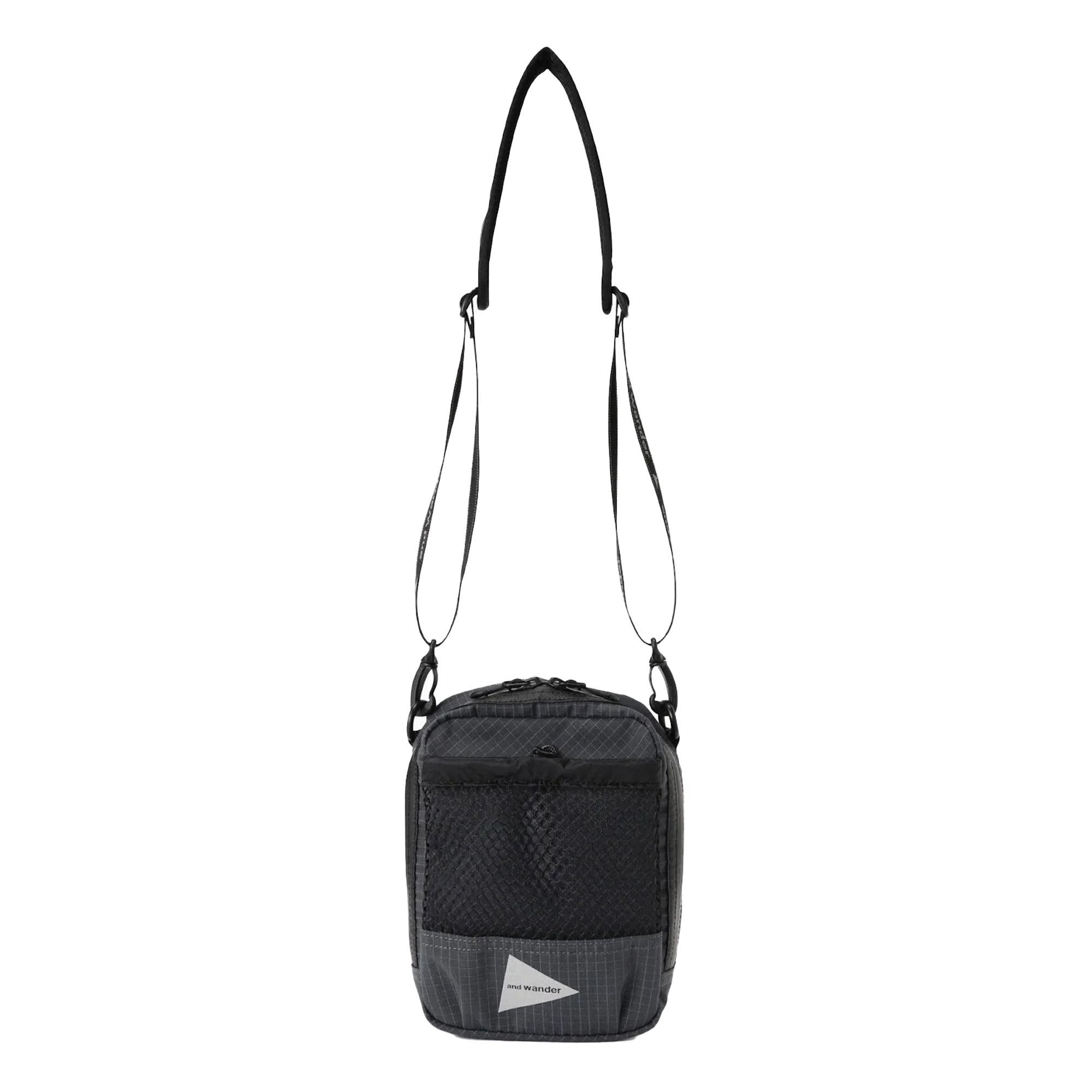 and Wander Reflective Rip Shoulder Pouch Charcoal