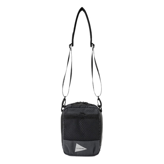 and Wander Reflective Rip Shoulder Pouch Charcoal