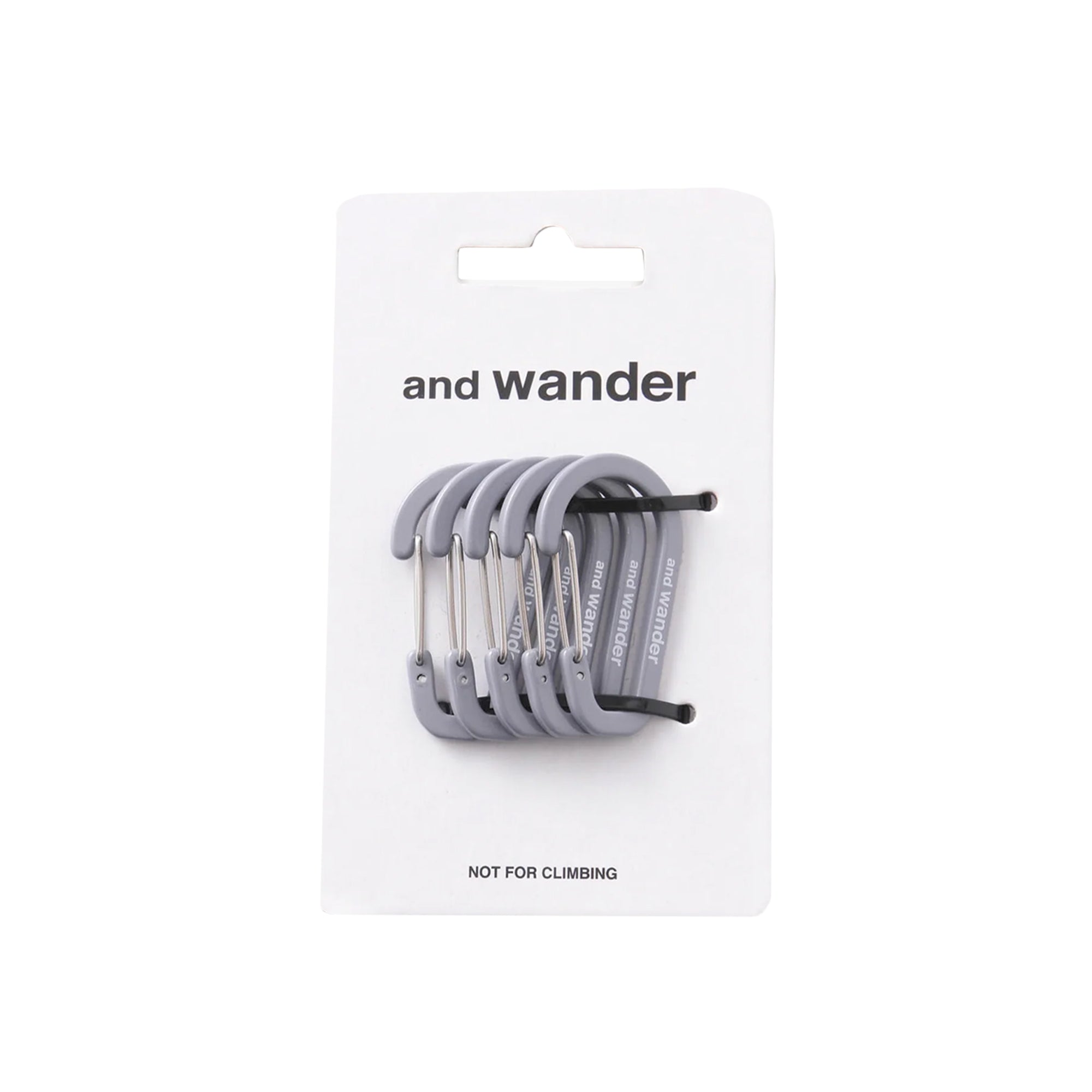 and Wander Mini Carabiner Set Gray