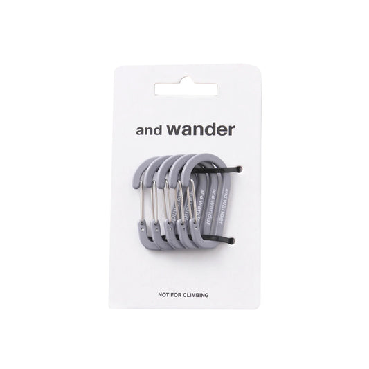 and Wander Mini Carabiner Set Gray