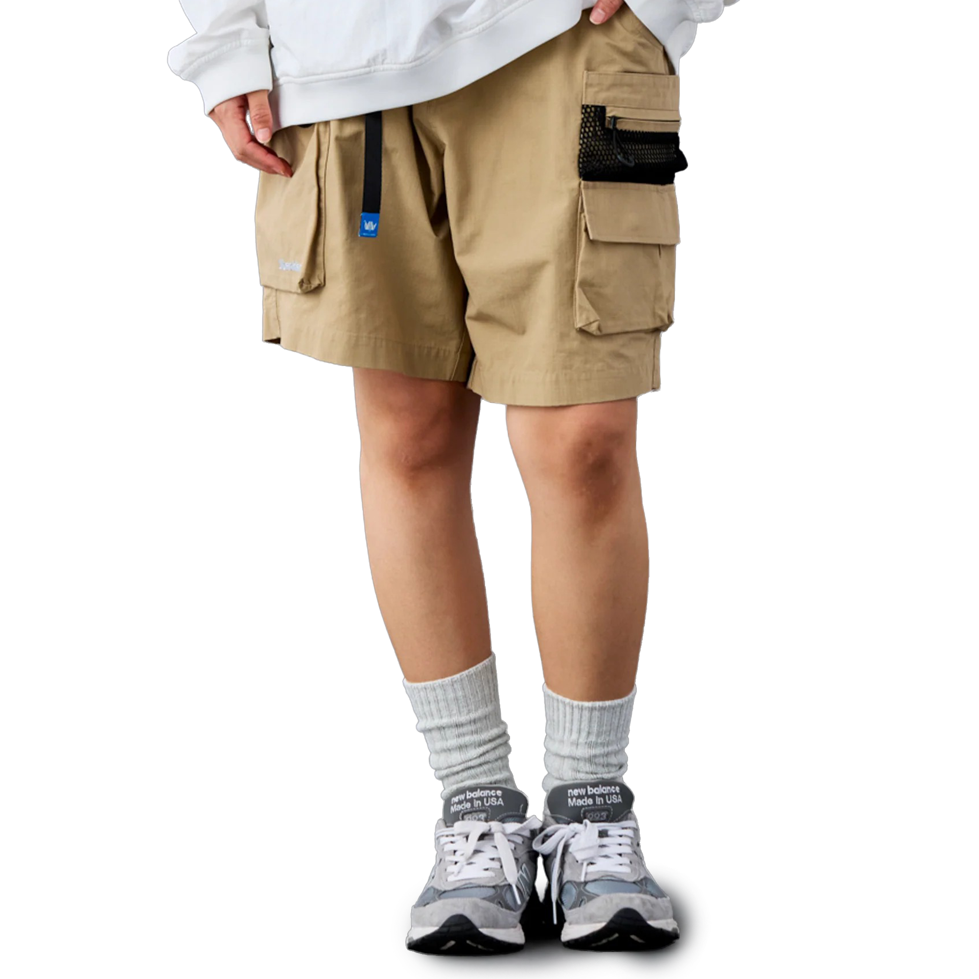 Liberaiders Cordura Rip Utility Shorts Beige